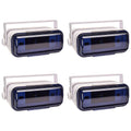 White 4 Pack Waterproof Marine Stereo Radio Housing Case Cover Z5506