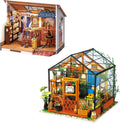 DIY Miniature House Kit with LED Light B161197