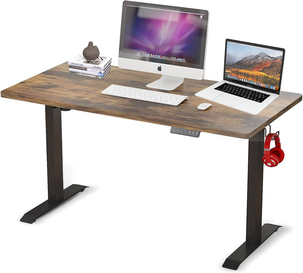 Black Electric Standing Desk 48 x 24 inch F828723