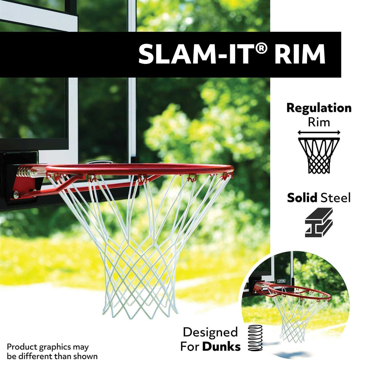Basketball Backboard and Rim Combo R1608