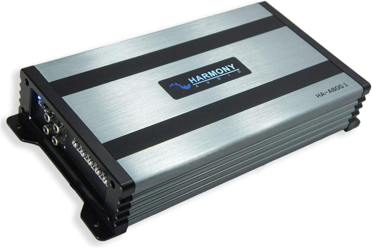 Dual 10 Black Sub Box Enclosure & Amp D168