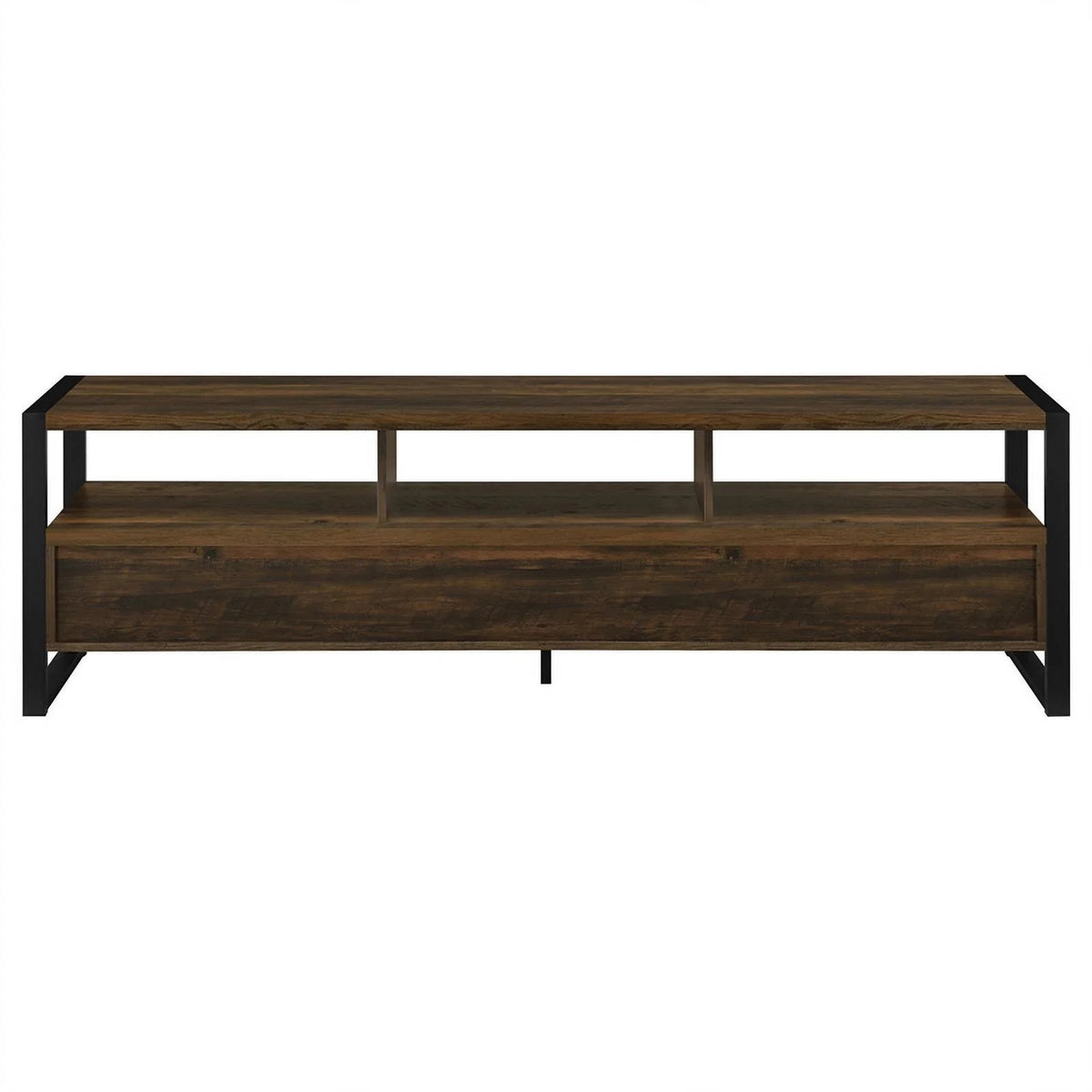 3-Drawer Farmhouse Wood TV Stand W758318