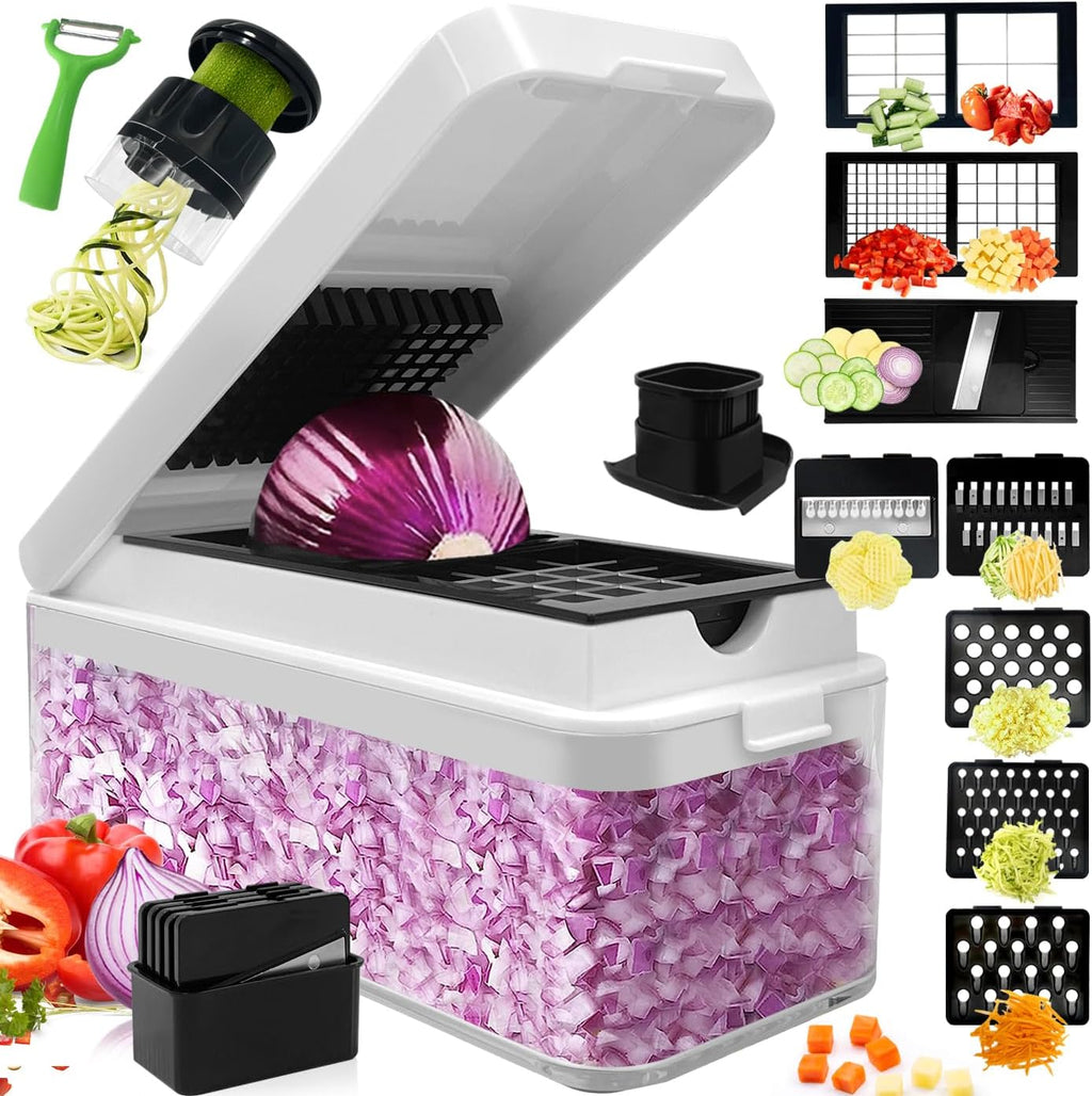 14 in 1 Vegetable Chopper with Container I7439
