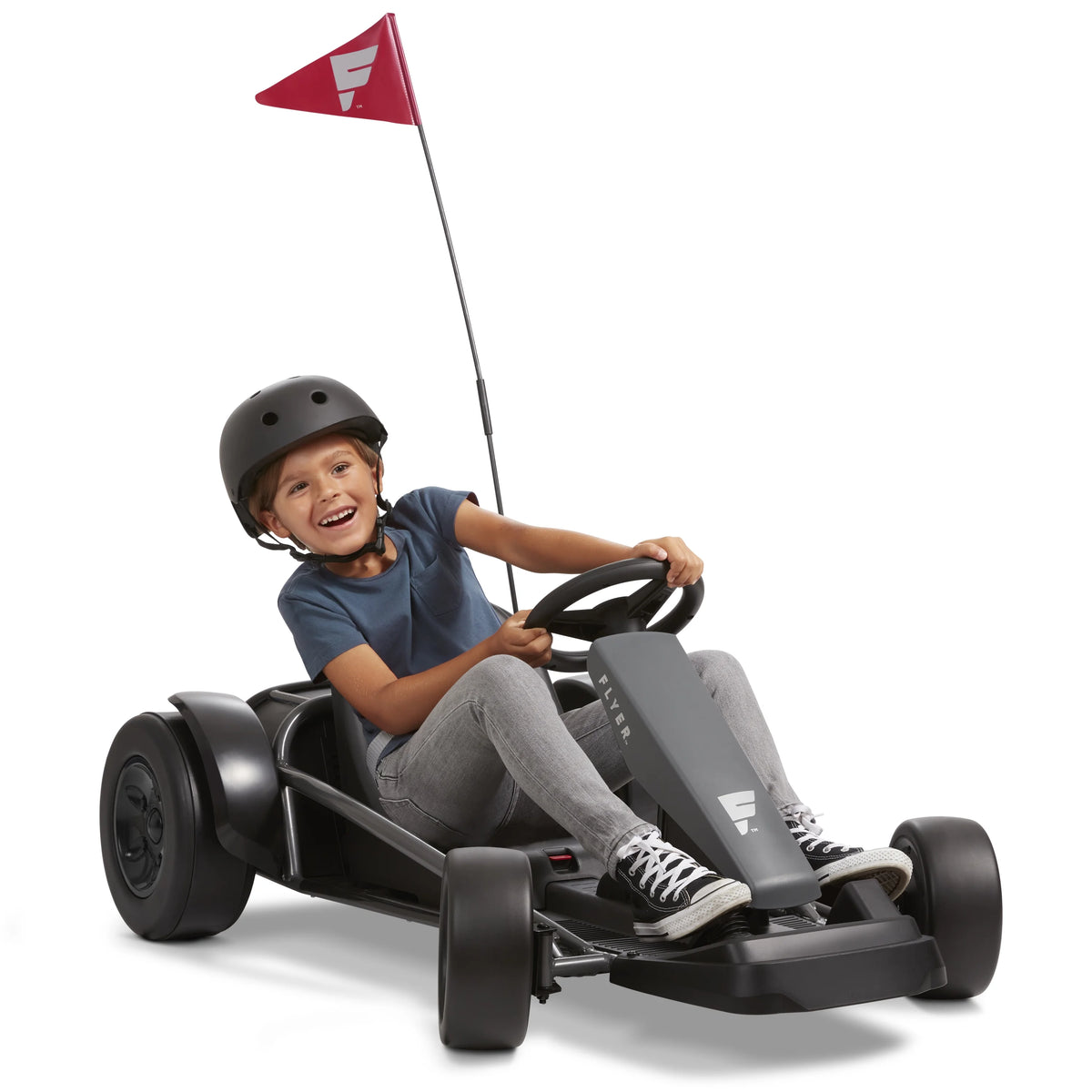 36V Battery Powered Go-Kart Ride-on X606996