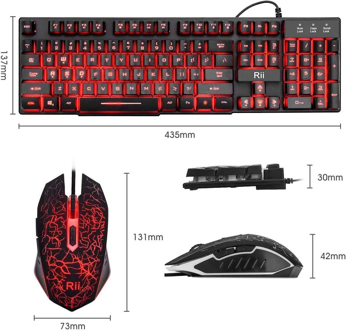 Gaming Keyboard and Mouse Set P28836