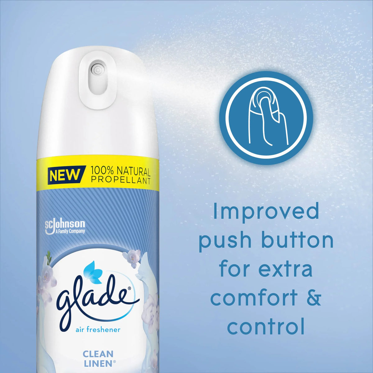 8.3 Oz Clean Linen Room Air Freshener Spray (Pack of 20) R526