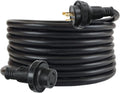 25ft 30Amp 125V Black Heavy Duty Electrical Power Cord J1348