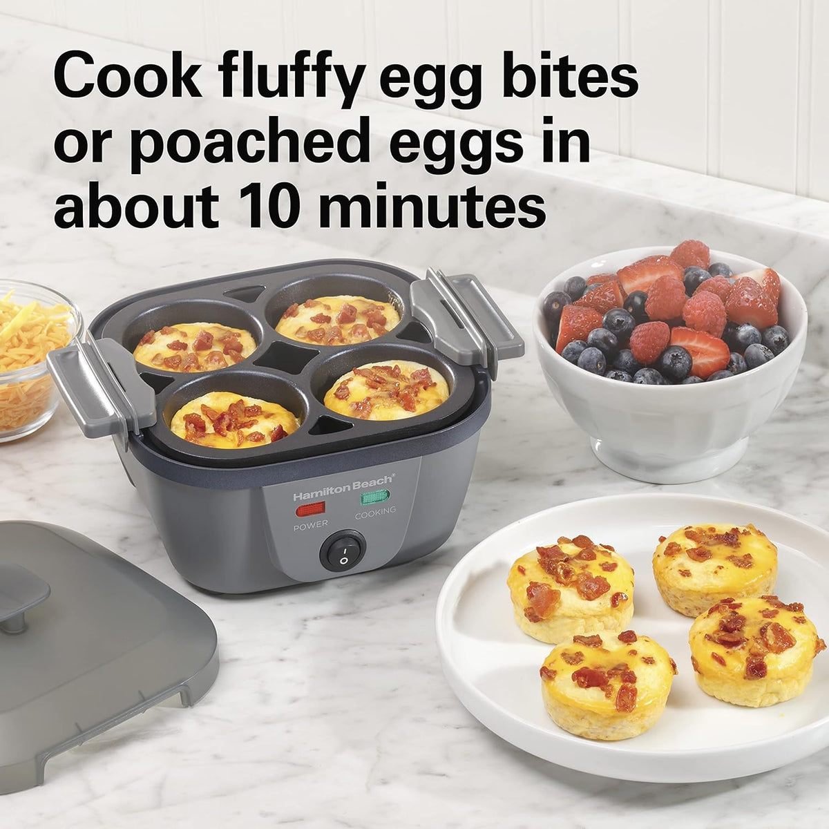 6-in-1 Electric Egg Cooker J92281