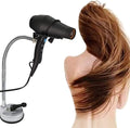 Stainless Steel 360 Degree Rotating Hair Dryer Holder Stand with Suction Cup I525133