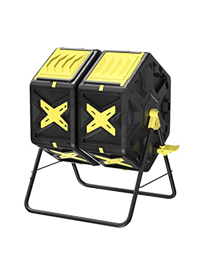 18.5 Gal BPA Free Single Rotating Chamber Compost Bin P32554
