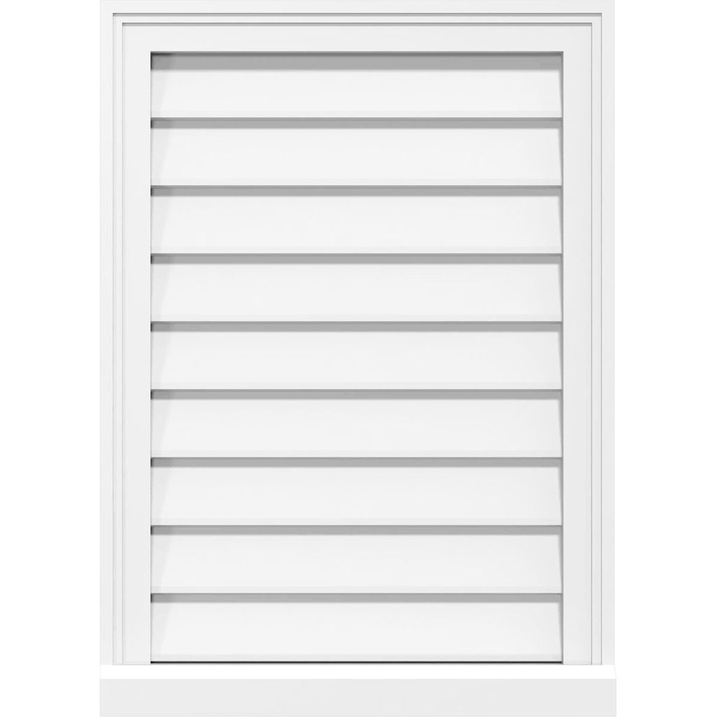 PVC Gable Vent L188064