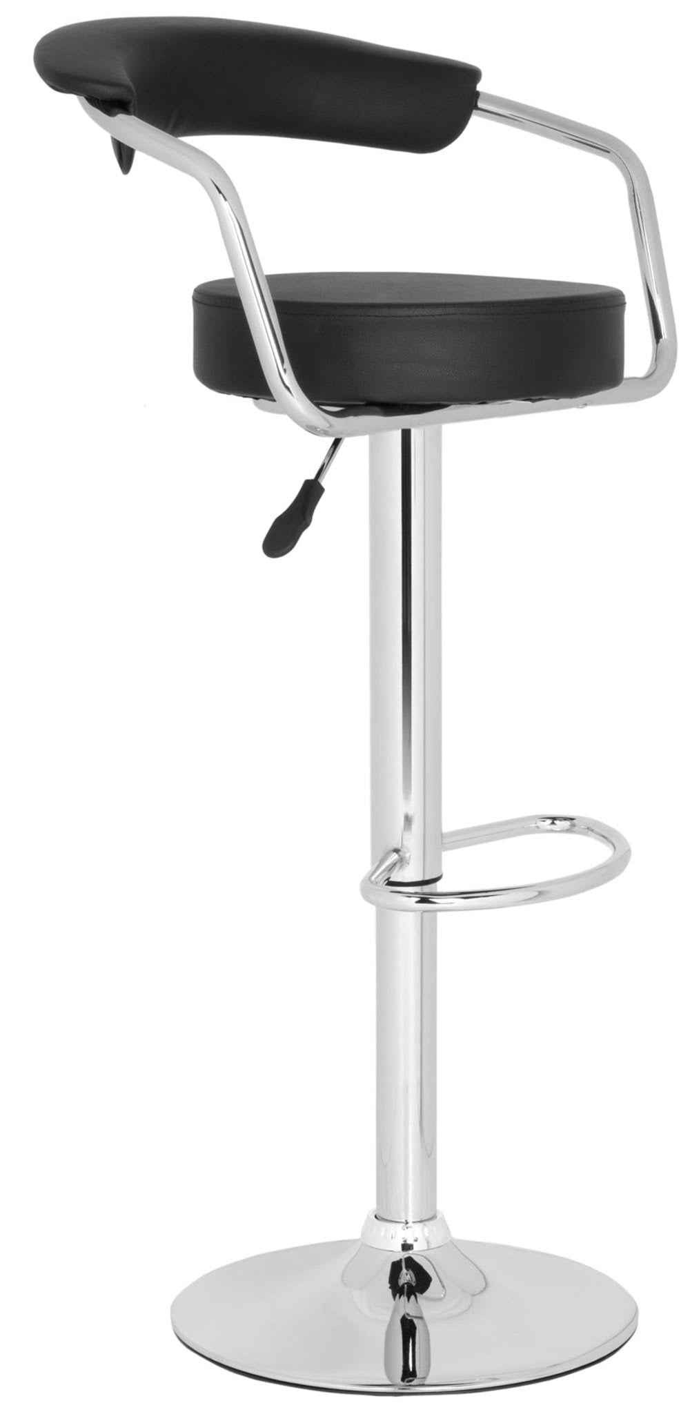 White Swivel Bar Stool R212