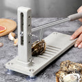 Manual Oyster Clam Shucker Stainless Opener Tool with 2 Blade Q593
