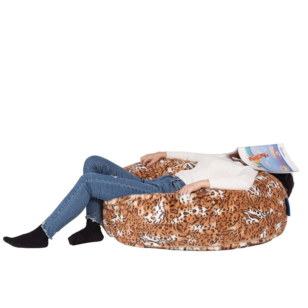 3ft Plush Furry Bean Bag Chair Sofa W347