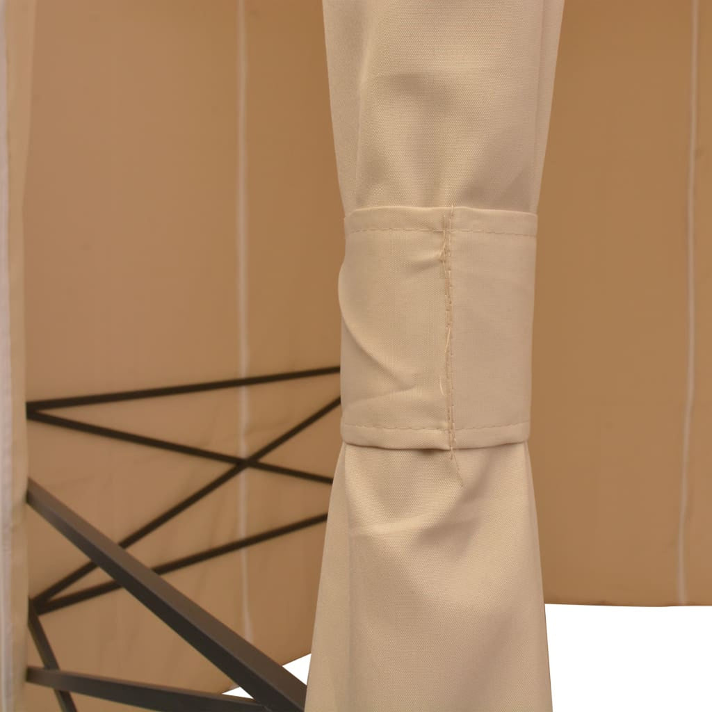 Garden Marquee Pavilion Tent with Curtains 11' 9"x8' 8" Q41627