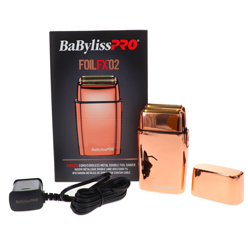 Cordless Metal Double Foil Rose Gold Shaver W282875