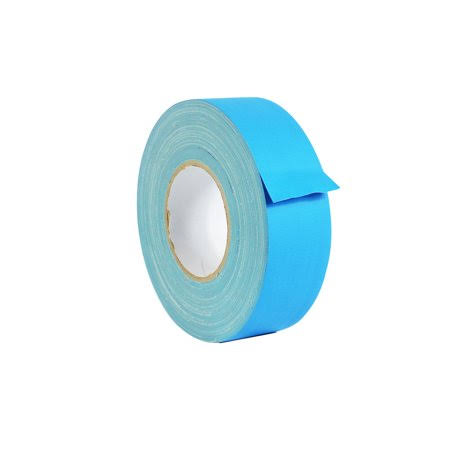Light Blue Gaffer Tape 1/2 in. x 60 Yards Pack of 96 F983657
