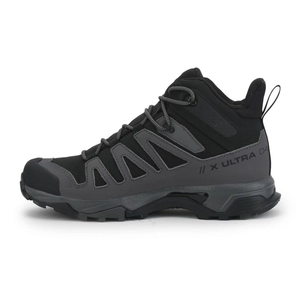 Black Mid Hiking Shoes N8038
