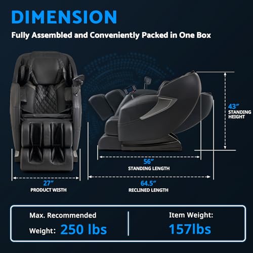 Zero Gravity Full Body Shiatsu Massage Chair B8466