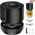 Black Electric Mason Jar Vacuum Sealer O4370