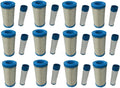 Pack of 9 Air Filters + 9 Pre Filters Combo D437629