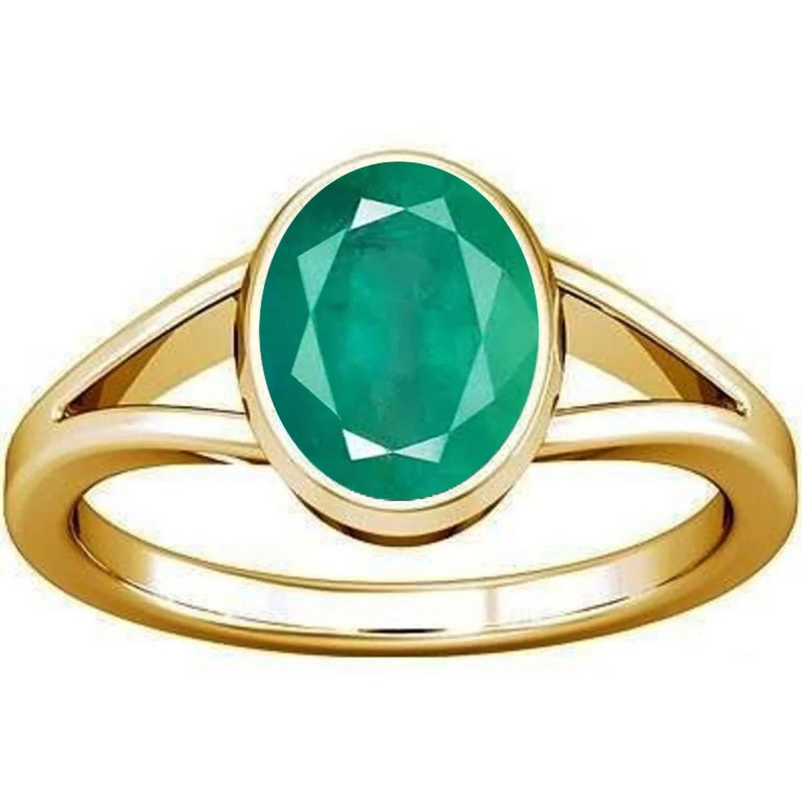 11.25-11.50 Carat Emerald Panchdhatu Ring O562763