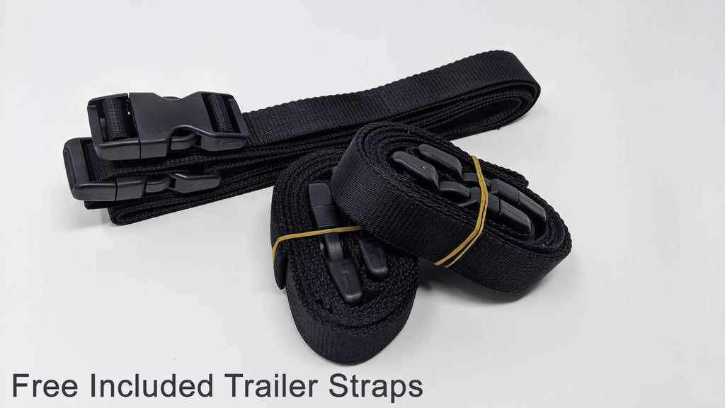 Red / Black Jet Ski Cover with Trailer Straps and Storage Bag Z45697
