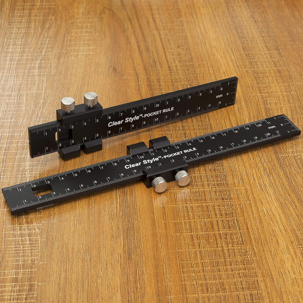 3 Pack 6, 8 and 12 inch Woodworking T Track Ruler F5399