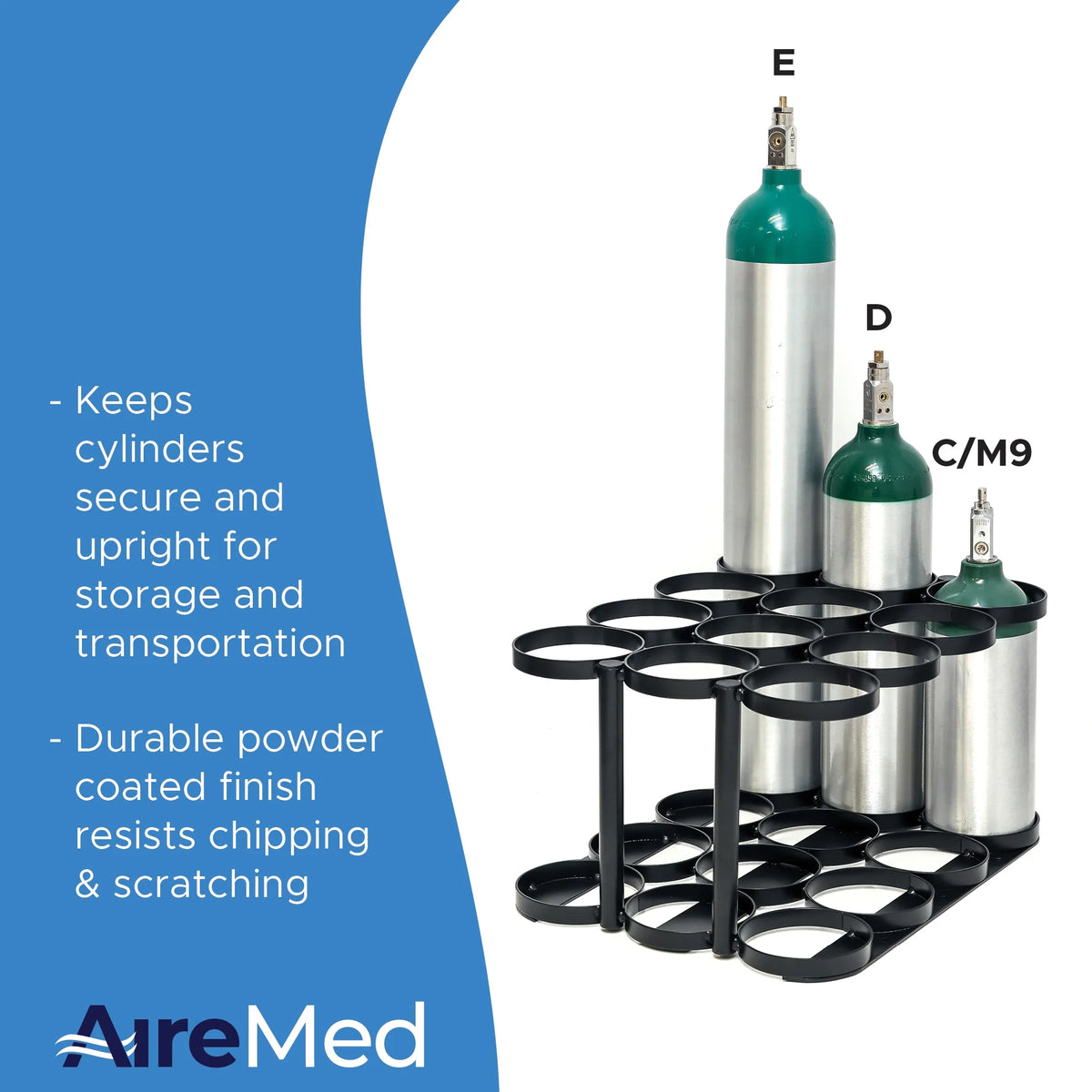Oxygen Tank Holder for E D M9 C Size Tanks R452