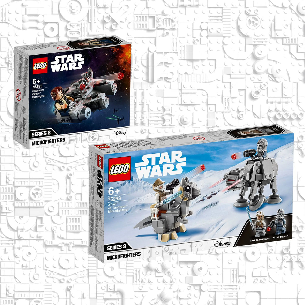 LEGO Star Wars AT-AT vs. Tauntaun Microfighters Building Toy (205 Pieces) U185