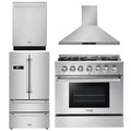 36 Gas Range, Range Hood, Refrigerator & Dishwasher Package V43114