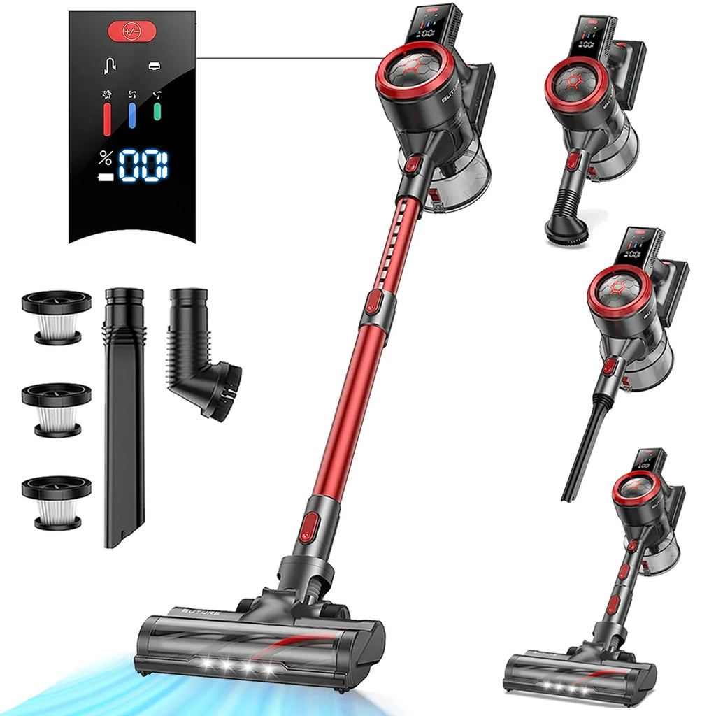 Cordless Stick Vacuum Cleaner 450W 38Kpa Detachable Battery X6882