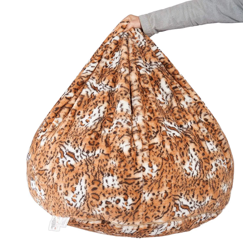 3ft Plush Furry Bean Bag Chair Sofa W347