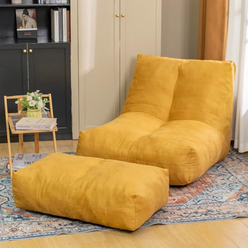 Bean Bag Chair with Ottoman G294