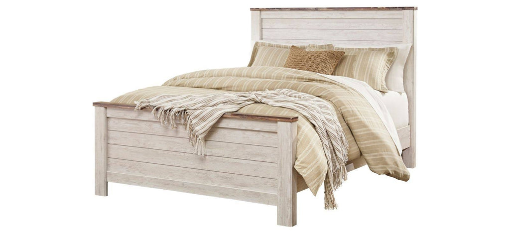King Panel Bed C734