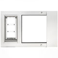 White Medium Cat Door R5886
