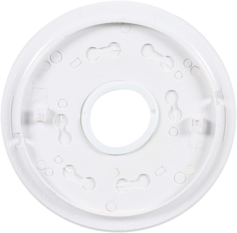 120V AC Wire-In Smoke Alarm with Battery Backup X647061
