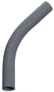 45 Degree Rigid Non-Metallic PVC ELBOW, 6 inch B551630