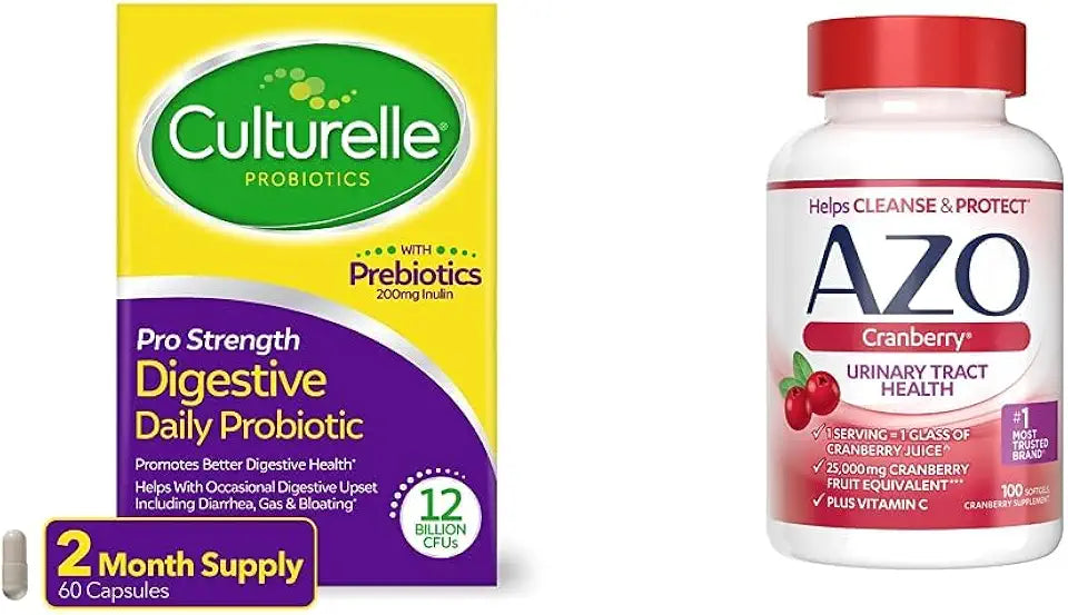 Daily Probiotic + Cranberry Urinary Tract Health Supplement Z545