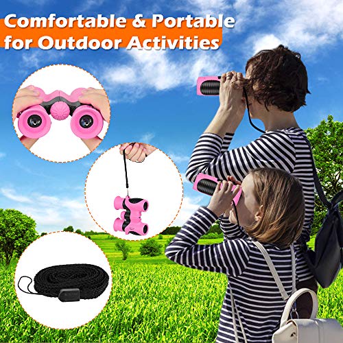 Compact Mini Binoculars 8x21 Shock Proof D5022