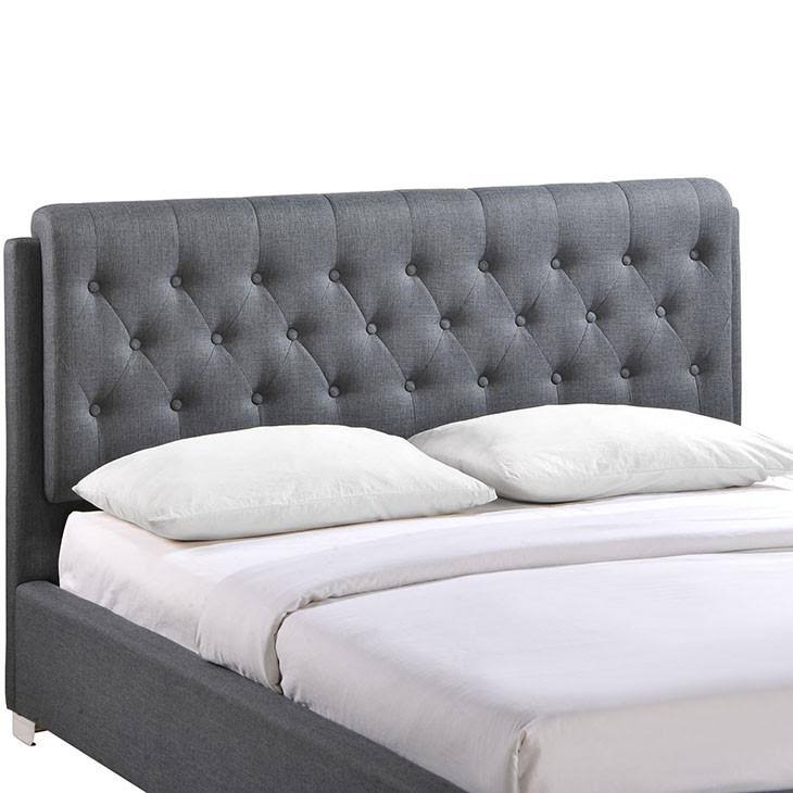 Queen Fabric Bed G365