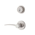 Satin Nickel Left Handed Double Cylinder Interior Pack T651991