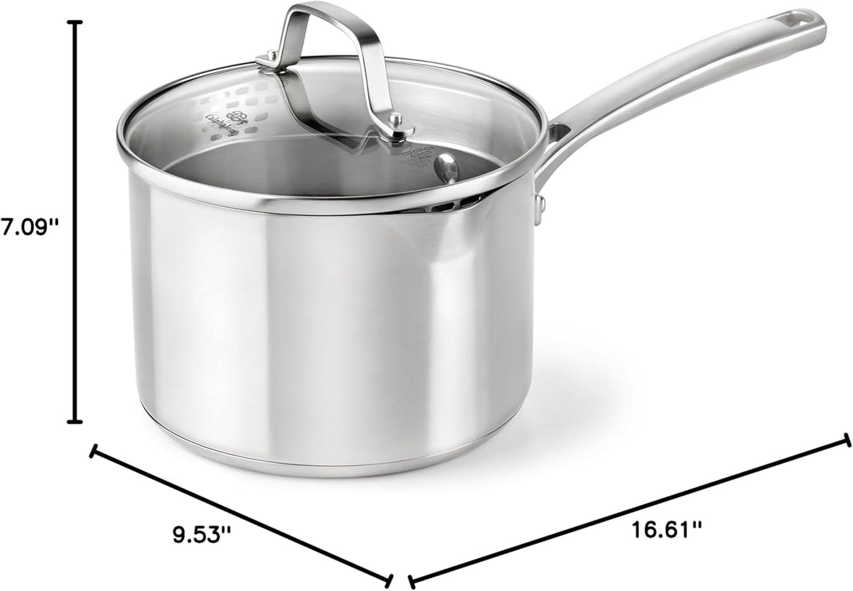 3.5 Quart Saucepan with Lid J273667
