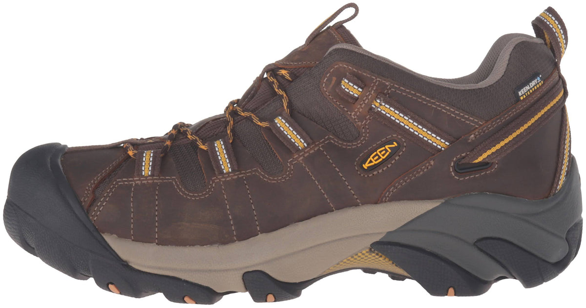 Cascade Brown/Golden Yellow Wide Hiking Boots B666092