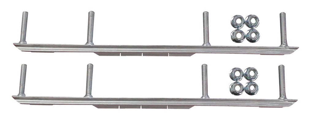 Red MTX Snowmobile Skis Complete Kit P3708