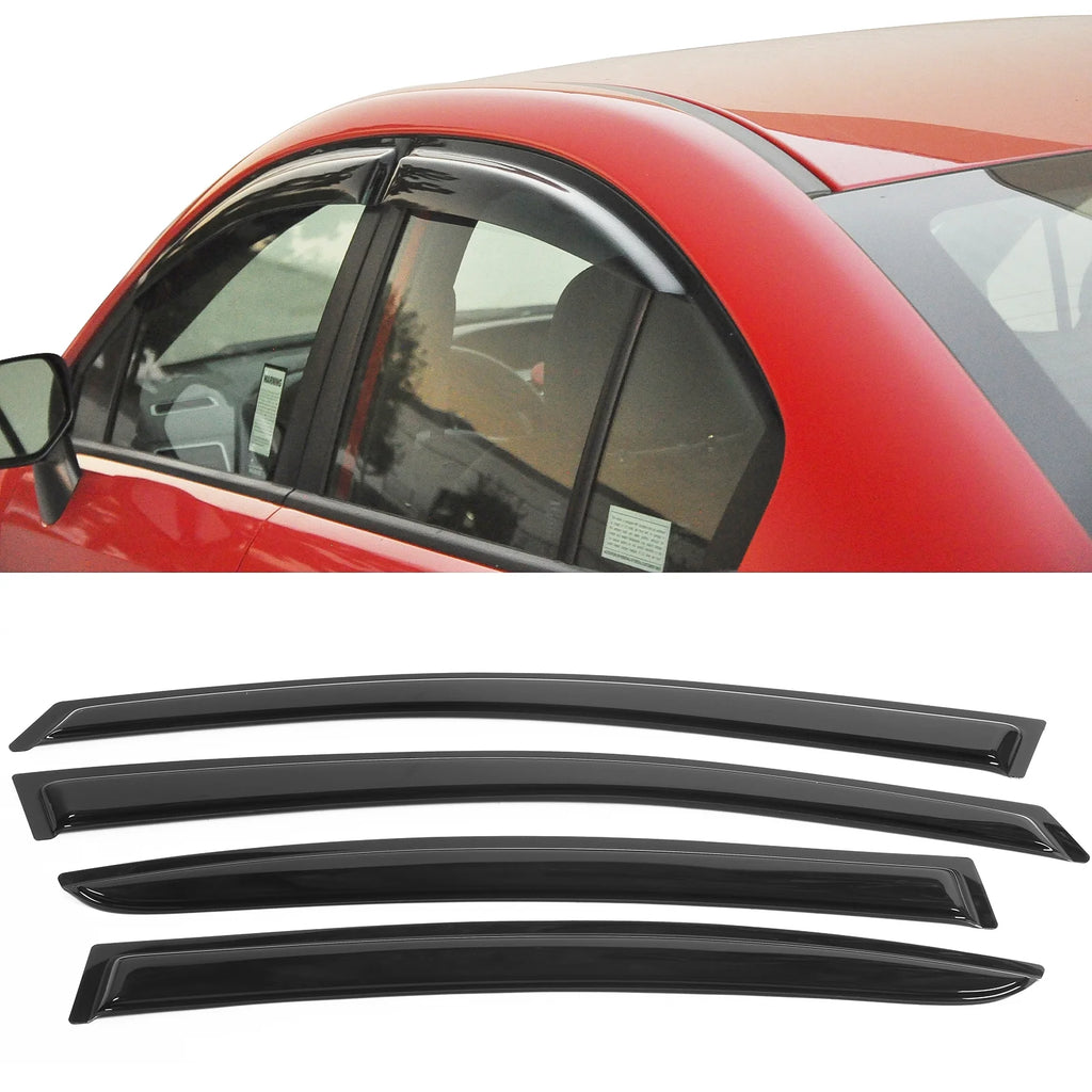 Acrylic Window Visors Rain Guard 4Pc Set L251317