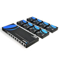1x8 HDMI Extender Splitter Over Single Cable CAT6/7 1080p with IR Remote P2423