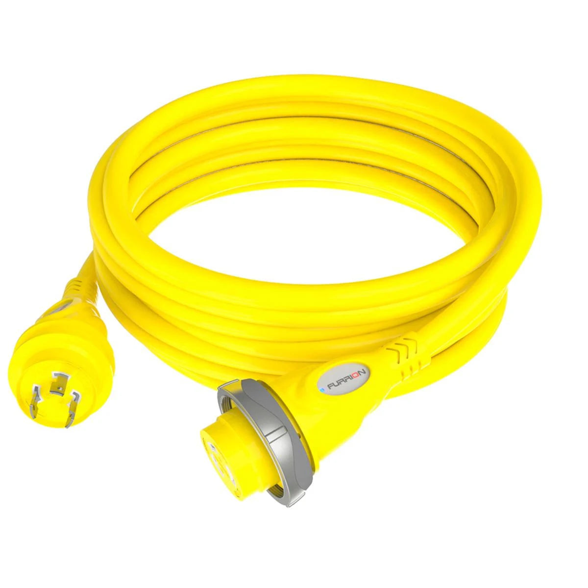30A 125V Marine Cordset 50ft Yellow D924