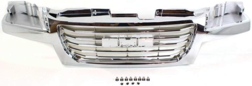 Chrome Shell & Insert Plastic Grille Assembly I450712