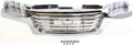 Chrome Shell & Insert Plastic Grille Assembly I450712